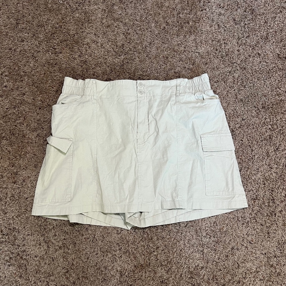 Ava & Viv Utility Cargo Skort – Size 3X